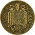 Moneta, Hiszpania, Peseta, 1944, EF(40-45), Aluminium-Brąz, KM:767