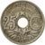 Coin, France, Lindauer, 25 Centimes, 1922, EF(40-45), Copper-nickel, KM:867a