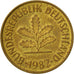 Münze, Bundesrepublik Deutschland, 5 Pfennig, 1982, Stuttgart, SS, Brass Clad