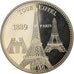 Francja, Medal, Paris - La Tour Eiffel, MS(64), Miedź-Nikiel