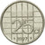 Monnaie, Pays-Bas, Beatrix, 25 Cents, 1997, TTB, Nickel, KM:204