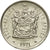 Coin, South Africa, 20 Cents, 1971, EF(40-45), Nickel, KM:86