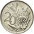 Coin, South Africa, 20 Cents, 1971, EF(40-45), Nickel, KM:86