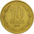 Monnaie, Chile, 10 Pesos, 1999, Santiago, TTB, Aluminum-Bronze, KM:228.2