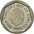 Coin, Spain, Juan Carlos I, 200 Pesetas, 1988, EF(40-45), Copper-nickel, KM:829