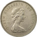 Coin, Jersey, Elizabeth II, 10 New Pence, 1968, EF(40-45), Copper-nickel, KM:33