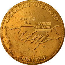 France, Medal, Opération Overlord, 50ème Anniversaire du Débarquement