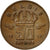 Monnaie, Belgique, Baudouin I, 50 Centimes, 1957, TTB, Bronze, KM:149.1