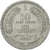 Monnaie, Chile, 10 Pesos, 1957, TTB, Aluminium, KM:181