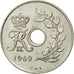 Monnaie, Danemark, Frederik IX, 25 Öre, 1969, Copenhagen, SUP, Copper-nickel