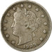 Moneta, Stati Uniti, Liberty Nickel, 5 Cents, 1909, U.S. Mint, Philadelphia, MB