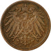 Monnaie, GERMANY - EMPIRE, Wilhelm II, Pfennig, 1893, Berlin, TB, Cuivre, KM:10