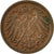 Monnaie, GERMANY - EMPIRE, Wilhelm II, Pfennig, 1908, Berlin, TB, Cuivre, KM:10