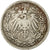 Coin, GERMANY - EMPIRE, 1/2 Mark, 1905, Berlin, VF(20-25), Silver, KM:17