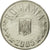 Coin, Romania, 10 Bani, 2005, Bucharest, EF(40-45), Nickel plated steel, KM:191
