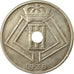 Moneda, Bélgica, 25 Centimes, 1938, MBC, Níquel - latón, KM:114.1