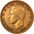 Moneta, Gran Bretagna, George VI, 1/2 Penny, 1938, BB, Bronzo, KM:844