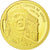 Benin, 1500 Francs CFA, Charles de Gaulle, 2010, FDC, Or