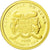 Benin, 1500 Francs CFA, Charles de Gaulle, 2010, FDC, Or