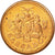 Moneda, Barbados, Cent, 1991, Franklin Mint, EBC, Bronce, KM:10