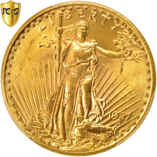 UNITED STATES, Saint-Gaudens, $20, Double Eagle, 1927, U.S. Mint, KM #131,...