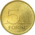 Monnaie, Hongrie, 5 Forint, 2008, Budapest, TTB, Nickel-brass, KM:694