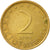 Moneta, Bulgaria, 2 Stotinki, 2000, BB, Alluminio-bronzo, KM:238
