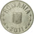 Coin, Romania, 10 Bani, 2011, Bucharest, EF(40-45), Nickel plated steel, KM:191
