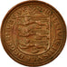 Monnaie, Guernsey, Elizabeth II, Penny, 1979, TTB, Bronze, KM:27
