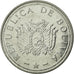 Coin, Bolivia, Boliviano, 2008, EF(40-45), Stainless Steel, KM:205