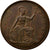 Coin, Great Britain, George VI, Penny, 1948, EF(40-45), Bronze, KM:845