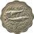 Moneda, Bahamas, Elizabeth II, 10 Cents, 1975, Franklin Mint, MBC, Cobre -