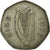 Moneda, REPÚBLICA DE IRLANDA, 50 Pence, 1970, MBC, Cobre - níquel, KM:24