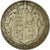 Moneda, Gran Bretaña, George V, 1/2 Crown, 1921, BC+, Plata, KM:818.1a