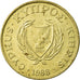 Munten, Cyprus, 5 Cents, 1988, ZF, Nickel-brass, KM:55.2