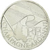 Francja, 10 Euro, Champagne-Ardenne, 2010, Paris, MS(63), Srebro, KM:1651