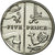 Moneta, Wielka Brytania, Elizabeth II, 5 Pence, 2012, British Royal Mint