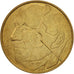 Coin, Belgium, 5 Francs, 5 Frank, 1987, AU(50-53), Brass Or Aluminum-Bronze