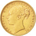 Great Britain, Victoria, Sovereign, 1871, EF(40-45), Gold, KM:752