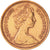 Coin, Great Britain, Elizabeth II, 2 New Pence, 1978, AU(50-53), Bronze, KM:916