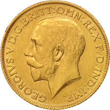 Grande-Bretagne, George V, Sovereign, 1915, SUP, Or, KM:820