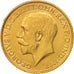 Great Britain, George V, Sovereign, 1915, AU(55-58), Gold, KM:820