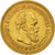 Russia, Alexander III, 5 Roubles, 1888, St. Petersburg, AU(55-58), Gold, KM:42