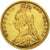 Grande-Bretagne, Victoria, 1/2 Sovereign, 1892, TTB, Or, KM:766