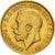 Great Britain, George V, 1/2 Sovereign, 1911, AU(50-53), Gold, KM:819