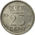 Monnaie, Pays-Bas, Wilhelmina I, 25 Cents, 1948, TTB+, Nickel, KM:178