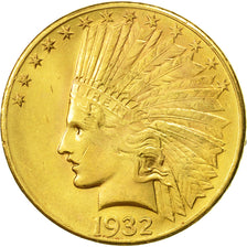 Munten, Verenigde Staten, Indian Head, $10, Eagle, 1932, U.S. Mint