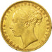 Moneda, Gran Bretaña, Victoria, Sovereign, 1873, MBC+, Oro, KM:752