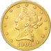 Vereinigte Staaten, Coronet Head, $10, Eagle, 1901, Philadelphia,SS+, KM 102