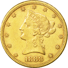 Münze, Vereinigte Staaten, Coronet Head, $10, Eagle, 1888, U.S. Mint, San